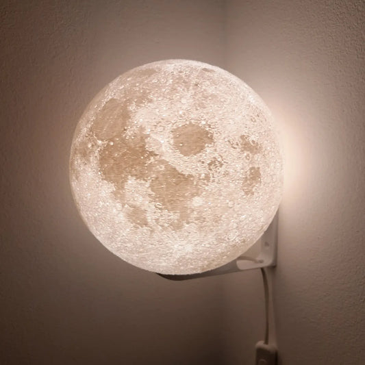 Lámpara Lunar de Pared 🌙